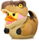 TUBBZ Erstausgabe T-Rex Sammler-Vinyl-Gummientenfigur - Offizielle Jurassic Park-Merchandise - Sci-Fi TV, Filme & Videospiele