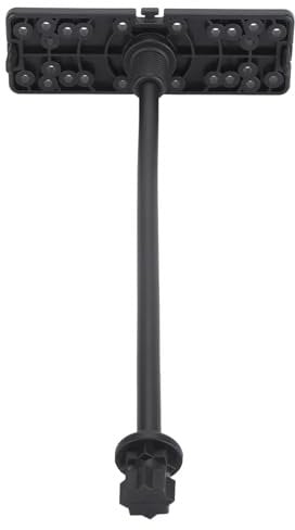 Fish Finder Mounting Plate, Fish Finder Mount Hex Base with Extension Hose, Nylon & Silicone Electronic Fish Finder Mount Bracket with Hex Interface for Garmin