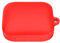Soft Silicone Skin Case for Oneplus Buds 3, Shock-Absorbing Case Cover Accessories with Keychain for Men Women for Oneplus Buds 3-Red