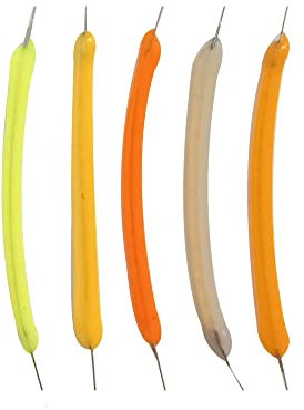 LIGHBIB 38 Mm LED Flexible Filament Zubehör DC3V 100 MA Edison Glühbirne DIY Modell Renovierung Home Beleuchtung Zubehör Eisblau,Warmweiß 2700k,5 Stück