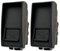 Voltix 2 Pezzi Presa Telefonica da Muro RJ11 Compatibile con Bticino Living Light e Living International, Colore Nero, Alta Qualità (2 Pezzi Presa Telefonica RJ11)