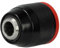 vhbw Schnellspannbohrfutter kompatibel mit Metabo PowerMaxx SB Basic, SB 18 LT BL Akku Bohrschrauber, Bohrmaschinen Rot Schwarz