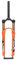 Tbest Forcella Ammortizzata con Ciclo Arancione, Corsa da 120 Mm, Assorbimento degli Urti in Lega, Forcella con Sospensione Pneumatica a Sgancio Rapido (29 Pollici)