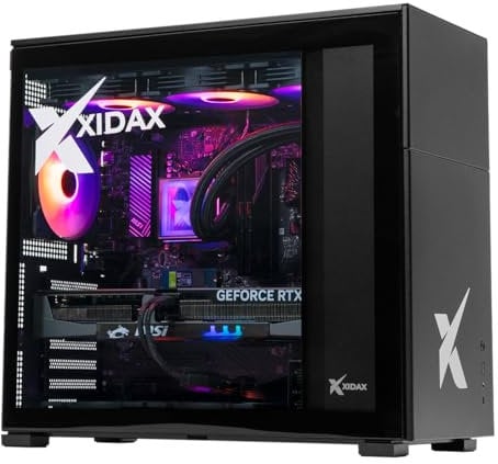 XIDAX X6 XEN Gaming PC: AMD Ryzen 7 7800X3D 4.2Ghz (Max: 5.0 GHz) | NVIDIA GeForce RTX 5070 12GB | 32GB (2x16GB) DDR5 5600MHz | 2TB M.2 NVMe | Genuine Windows 11 Home | Assembled & Serviced in Utah