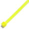 Hilltop Products Fluorescent Nylon Cable Ties 300 x 4.8mm (TR8) All Neon Colours - Assorted Packs (50 pcs, Fluorescent Yellow)