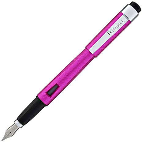 DIPLOMAT - D40909025 - Füllfederhalter Magnum Rosa - Schick und elegant - 2-Jahre-Garantie - Rosa