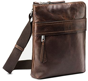 Bata Herren Leder Umhängetasche