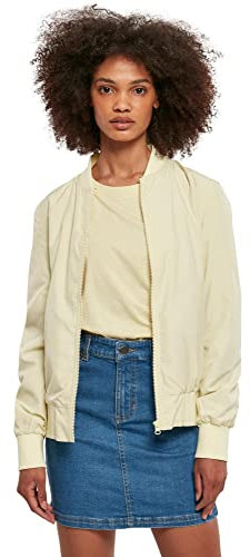 Urban Classics Damen Women's Light Bomber Jacket Jacke, softyellow, S EU