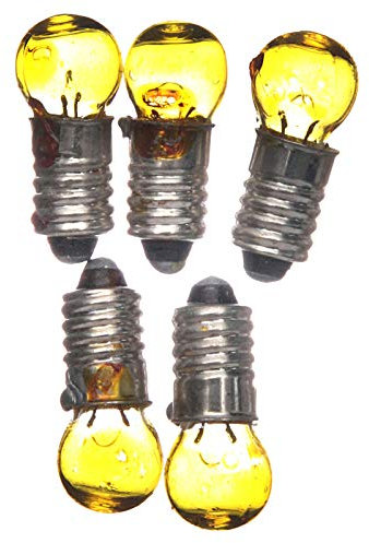 Holyart Ampoule E5,5 Jaune 5pcs 3v.