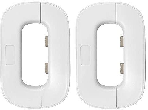 Yonphy Kindersicherung für Kühlschrank, Kühlschrankschloss zum Kleben, Gefrierschrank Schloss, Klebeschloss, ohne Bohren und Schrauben (2PCS-Weiß)