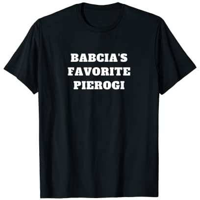 Babcia Lieblings-Pierogi-Nagellack T-Shirt