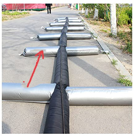 Piscinas Desmontables, Líneas De Agua De Riego Manguera contra Incendios De Riego Cinturón De Distribución De Agua con Manga Bolsa De Agua Bilateral Riego Agrícola, Tamaño Personalizable (Color : Bla