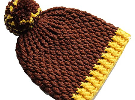 UNISEX Damen/Herren Woll-, Wintermütze Ski-, Bommelmütze.