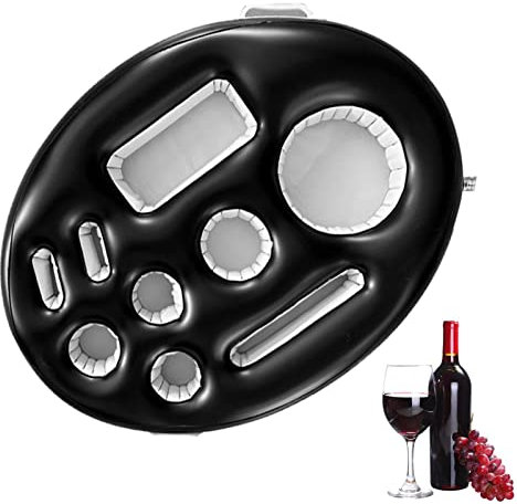 JINGLING Floating Drink Holder for Pool,Hot Tub Pool Floating Drink Holder | Float Drink Holder Pool Floating Tray Table Tray Cooler Cup Holder