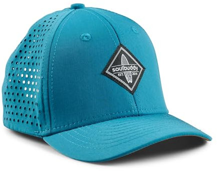Soulbuddy Sport Sonnenhut Kinder Cap Kinder – Cappy Kinder Jungen Mädchen – Basecap Kinder – Snapback Cap Kinder – 2 Größen verfügbar – Dark Petrol – Größe L