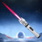 Lightsaber Kitchen Cooking Torch - Windproof Blow Torch, Adjustable Flame & Safety Lock - Refillable Butane Lighter for Cooking, Welding & Grill (Silver)