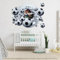 aupawdy Wandtattoo Fussball, Fußball Wandtattoo Durchbruch Wandaufkleber für Kinderzimmer Jungen,Bunte Fußball Wandbild, Wand Deko Fussball Aufkleber für Jugendzimmer Schlafzimmer, 50×60CM