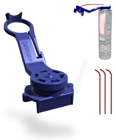 Oinker Outil applicateur de lubrifiant pour chaîne [taille de chaîne 520 et 420] – Lubrification précise pour motos