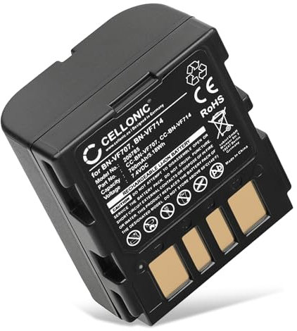 CELLONIC, Battery for Camera, compatible with JVC BN-VF707U, GR-D250, GZ-MG47, GZ-MG57 (7.4V, 700mAh)