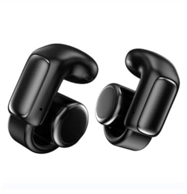 LOBKIN Cuffie Bluetooth,Wireless Auricolari Open Ear Bluetooth 5.4,Cuffie Conduzione Ossea con Display LED e Memoria da 4 GB,Cuffie Open Ear,36 ore di Riproduzione,Cuffie Sportive per Fitness e Corsa