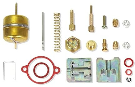 JLLOZMD Motorrad-Ersatzteile 1Set Motorrad Vergaser Reparatur Kit Carb Rebuild Werkzeug Dichtung Set fit for K302 BWM M72 MT Ural K750 WM Dnepr Einfacher Austausch