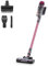Swan x Lynsey SC15825QOC Cordless Stick Vacuum with 3 Speed Controls, Rechargeable Battery, Anti-Tangle Floorhead, Includes 2-in-1 Crevice Tool, Long Nozzle, Motorised Pet Tool, 29.6V, Pink
