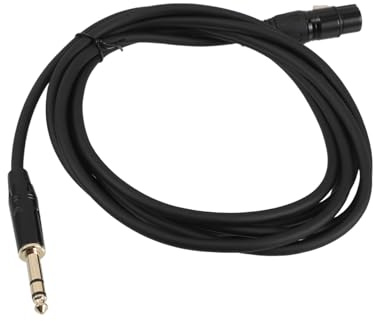 BAZEITFLOW Cavo Audio Bilanciato Trs Xlr Femmina Metri Compatibile Alimentazione Phantom per Microfoni Condensatore e Mixer Professionale