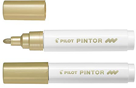 Pilot Pigment Marker Painter, Medium, Gold 4902505542084