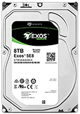 LaCie EXOS 5e8 8000 GB Serie ATA III Festplatte – Festplatten (3,5, 8000 GB, Serie ATA III, 256 MB, Festplatte)