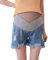 maternità Jeans Corti Vita Bassa Strappati Regolabili Pantaloni Corti Taglio Irregolare Larghi Premaman Denim Pantaloncini Prenatal Maternity Gravidanza Casual Premaman Costume Abbigliamento