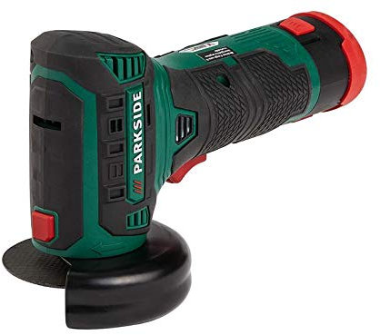 Meuleuse d'angle sans fil PWSA 12 avec batterie et chargeur 12 V lithium-ion
