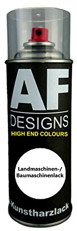 Alex Flittner Designs Kunstharz Lackspray Spraydose FIAT AGRI BRAUN | Hochwertiges Kunstharz Spray mit drehbarem Sprühkopf