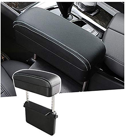 SHAOHAO accoudoir Voiture Universel Coussin d'accoudoir, Support de coude, Ajustable, Hauteur Confortable, coude Forearm Wrist Rest, Console Centrale réglable et Confortable