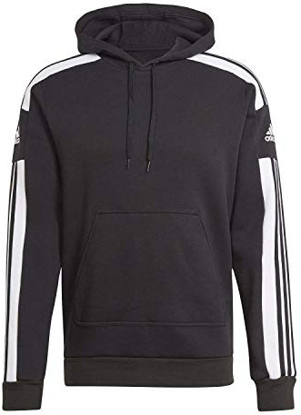 adidas Squadra 21 Hooded Track Top, Felpa Sportiva con Cappuccio Uomo, Nero, XL