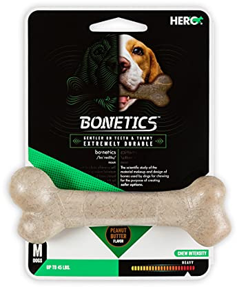 Hero Bonetics™ Femur Bone Dog Chew Toy Medium / Peanut Butter