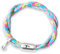 Paris Montana Das Original Anker-Boho Segeltau-Armband, Zweireihig Geflochten, Unisex, Gravur, Anhänger, Magnetverschluss, Durchmesser 8mm Ø (22.0 Zentimeter)