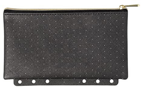 Filofax Zubehör, Moonlight-Kollektion, Reißverschlusstasche, kompatibel mit A5- und persönlichen Organizern, 17 x 10,2 cm (B132827)