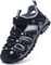 Dhinash Sandales Enfants Sandales de Marche Garçon Bout Fermé Sandale de Sport Fille Été Extérieur Sandale de Plage Randonnée Trekking Noir Taille 35