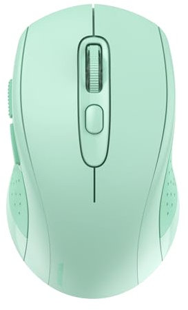 TECKNET Bluetooth Mouse, 4000 DPI Wireless Optical Computer Mice Bluetooth 3.0/5.0 and 2.4GHz Tri-Connectivity Mouse,18 Months Long Battery Life Cordless USB Mouse for Laptop PC Office Home Work