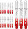 Target Darts 5 x Sätze of Rot Pro Grip Vision Dart Stems Zwischenzeitlich - 15 Dartschäfte Insgesamt