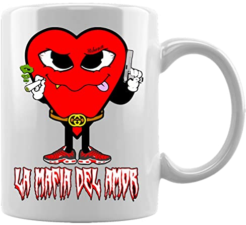 Mafia Of Love Taza Blanca De Cerámica Hogar De Oficina De La Taza Del Agua Té Café White Ceramic Mug