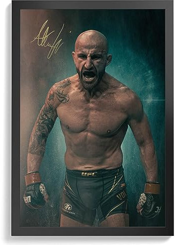 Alexander Volkanovski The Great, gerahmter Fotodruck, vorsigniert, Hochglanzpapier, Größe: A4 (21 x 29,7 cm)