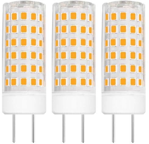 GY6.35 LED Lampe Ersetzt 50w Halogenlampe 12V Warmweiß 520lm 3000K 5W Leuchtmitteln 3er Pack [MEHRWEG]