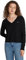 Tommy Jeans Pull Femme Col en V, Noir (Black), M
