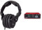 Sennheiser HD 280 PRO Closed-Back Around-Ear Collapsible Professional Studio Monitoring Headphones & 3m Coiled Cable & Focusrite Scarlett Solo 3rd Gen USB Audio Interface, The Guitarist, Vocalist