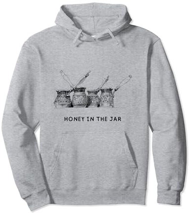 Miel en el frasco Sudadera con Capucha