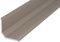 (14,43EUR/m) NALine Abschlussprofil | 19 x 19 x 1500 mm | Edelstahl-Look eloxiert | Innenwinkel Treppenbelag | Bodentiefe Fenster Balkon Abschluss | Sockelprofil | Wandabschlussleiste