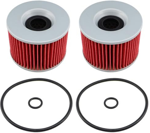 MCHNIC 2x Ölfilter für Motorrad Honda Kawasaki Yamaha Hiflo HF401