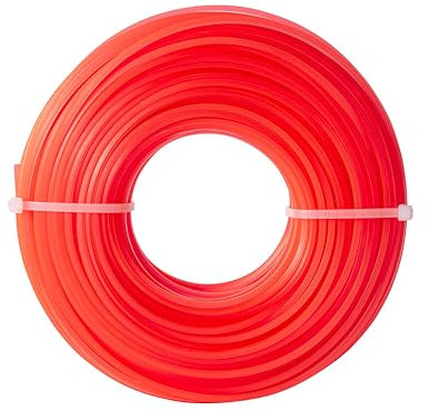 Runder Nylon-Rasentrimmerfaden mit Durchmesser 2,7 mm, 63 m, für Park, Garten, 1 Stück