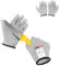 Peysaitr Gants de protection anti-coupures de niveau 5 pour bouchers, cuisine, huîtres, coupe de viande, sculpture sur bois et jardin (L)